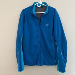 Arc'teryx Argus Softshell Jacket Blue Men's Size XL